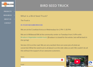 Site created in wordpress